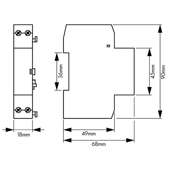 Under voltage release 230VAC image 3