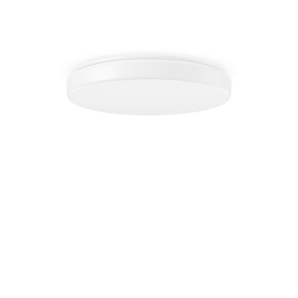 Flat Polymero Kreis Slim, 24 W, 2600 lm, 830, white, Phase-cut Ceiling image 2