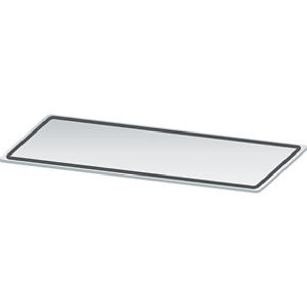 Blank bottom plate with seal, WxD=332x112mm image 2