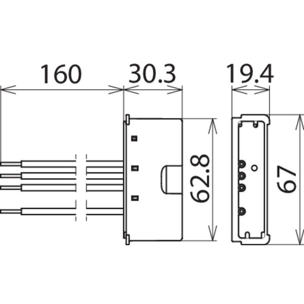 Surge arrester Type 2 DEHNcord 2-pole for electrical install. systems image 2