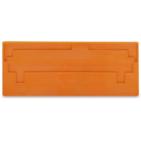 Separator plate 2 mm thick oversized orange image 1