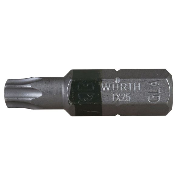 Bit 1/4" Torx TX25 black 26mm image 1