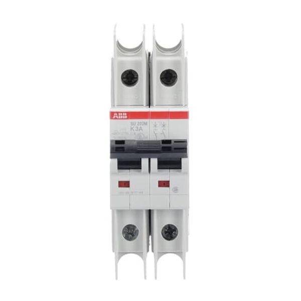 SU202M-K3 Miniature Circuit Breaker - 2P - K - 3 A image 6