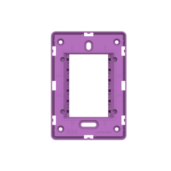 N1373.9 LL Support 3 modules Lilac - Unno image 1