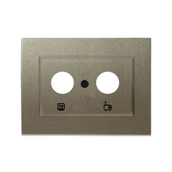 Thea Blu Accessory Dore TV-Radio Socket Terminated image 1