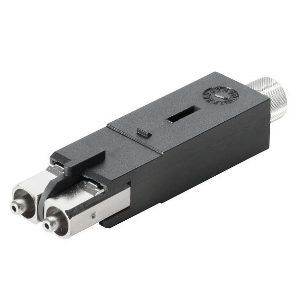 FO connector, IP67 with housing, Connection 1: SCRJ, Connection 2: Cri image 2