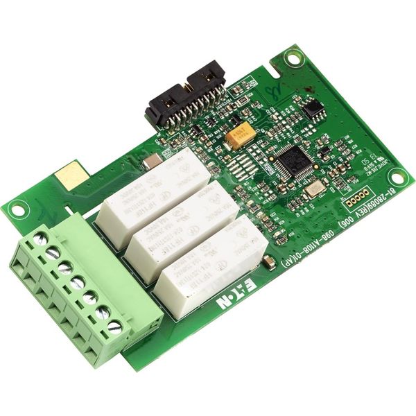 I/O expansion with three dry relay contacts (2 N/O + 1 N/O / N/C) for DG1 variable frequency drives image 3