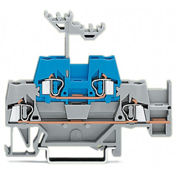 Double-deck terminal block Through/through terminal block with additio image 2