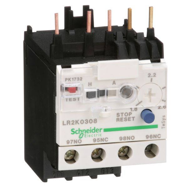 TeSys K - differential thermal overload relays - 1.8...2.6 - class 10A image 1