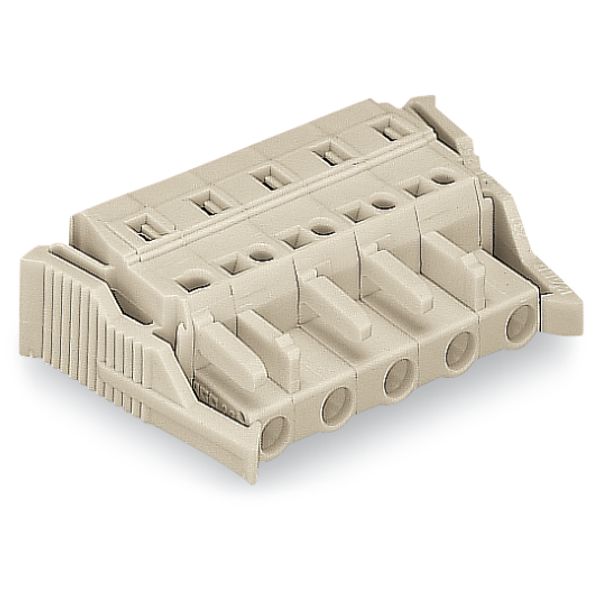 1-conductor female connector CAGE CLAMP® 2.5 mm² light gray image 5