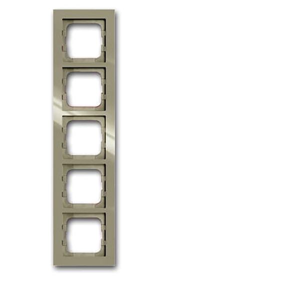 1725-299 Cover Frame Busch-axcent® maison-beige image 1
