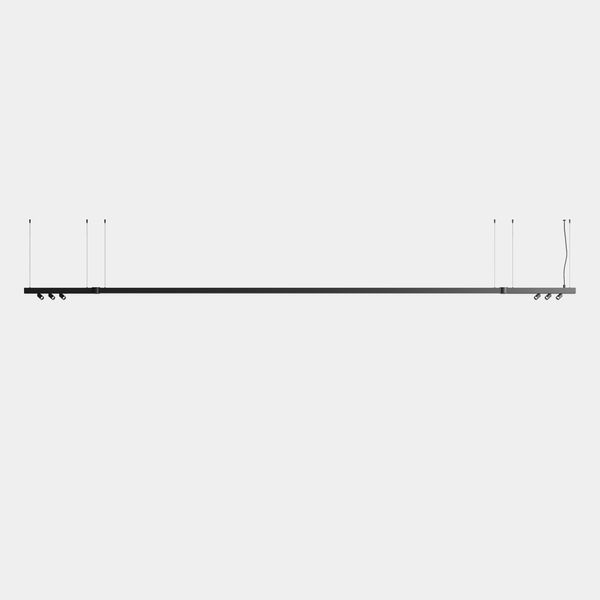 Lineal lighting system Apex Lineal Pendant 4190mm 6 Spots 30mm 54W LED warm-white 2700K CRI 90 ON-OFF White IP20 5310lm image 1