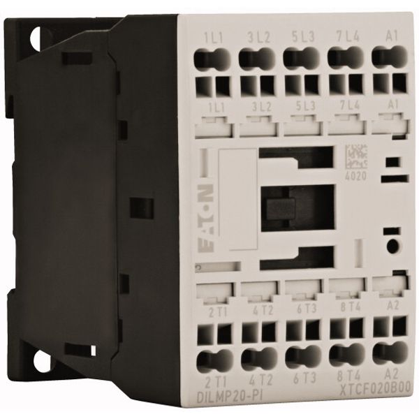 Contactor, 4 pole, AC operation, AC-1: 22 A, 230 V 50/60 Hz, Push in terminals image 3