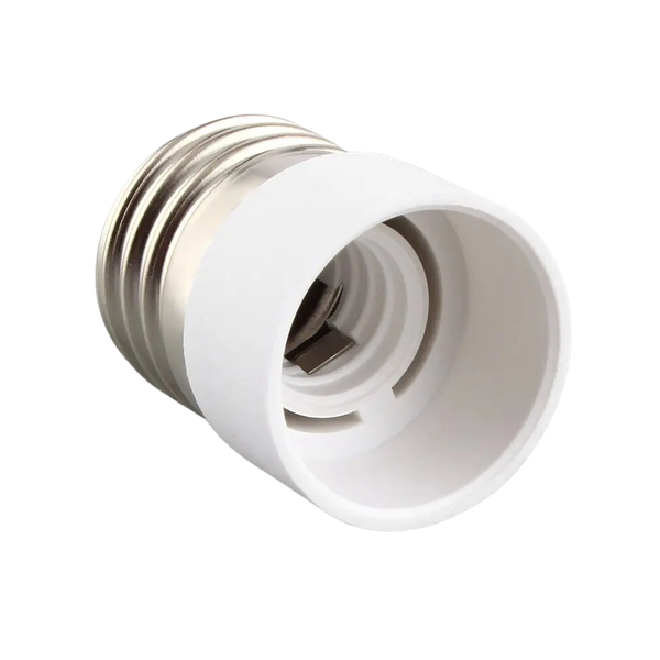 Lamp Holder Adapter E27-E14 White THORGEON image 1