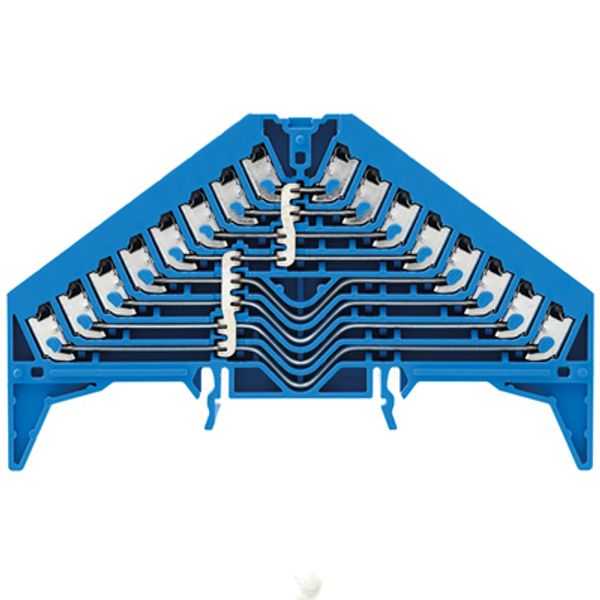 Potential distributor terminal, PUSH IN, 1.5, 250, 17.5 A, Number of c image 1