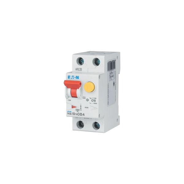 RCD/MCB combination, 10 A, 300 mA, MCB trip characteristic: C, 1p+N, RCD trip characteristic: A image 14