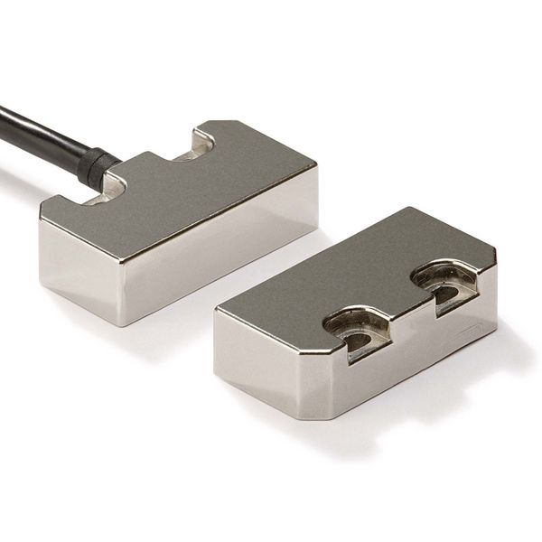 Non-contact door switch, reed, small stainless steel, 2NC+1NO, 5m cabl AA020807C image 2