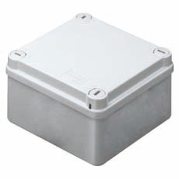 JUNCTION BOX WITH PLAIN QUICK FIXING LID - IP55 - INTERNAL DIMENSIONS 150X110X70 - SMOOTH WALLS - GREY RAL 7035 image 2