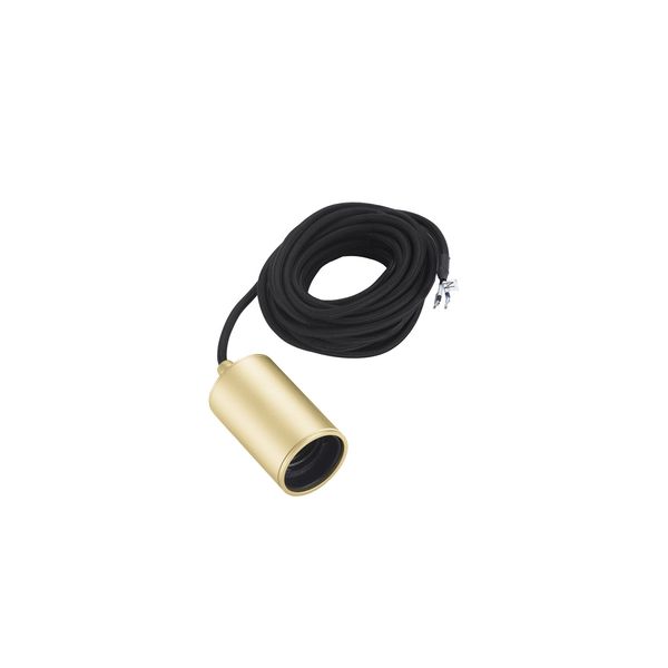 FITU PD, indoor pendant, E27, soft gold, max. 60W, 5m image 1