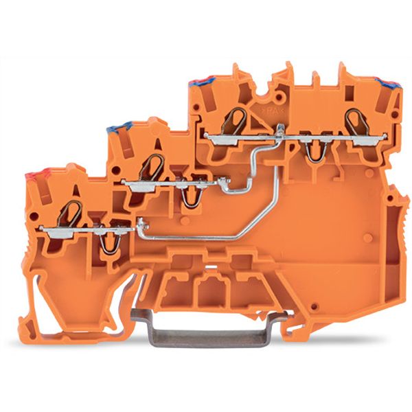 3-conductor sensor supply terminal block with colored conductor entrie image 3