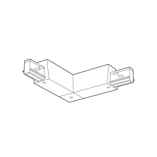 L3 L COUPLER INSIDE WHITE image 1