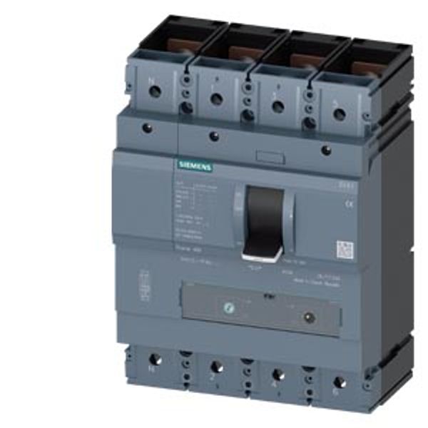 Circuit breaker 3VA1 IEC Frame 400 breaking capacity class C Icu=110 kA @ 415V image 1