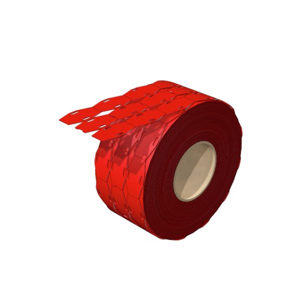 Cable coding system, 7 - , 15 mm, Polyurethane, red image 1