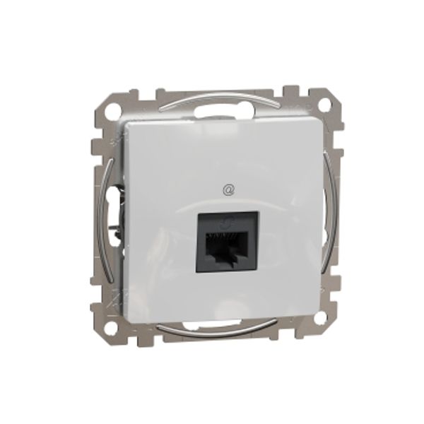 DATA Outlet CAT 5E UTP, Sedna Design & Elements, RJ45, Aluminium image 3