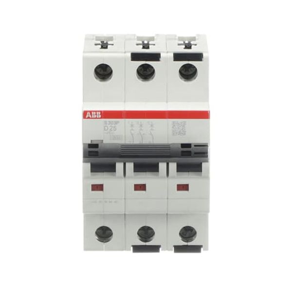 S303P-D25 Miniature Circuit Breaker - 3P - D - 25 A image 1