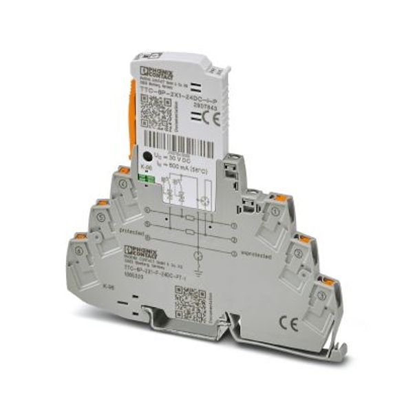 TTC-6P-2X1-F-24DC-PT-I - Surge protection device image 2