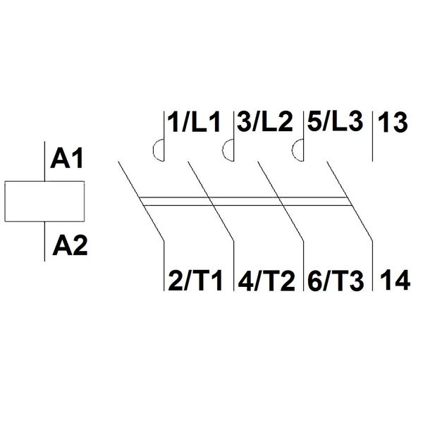 Contactor 3-pole, CUBICO Mini, 4kW, 9A, 1NO, 24VAC image 16