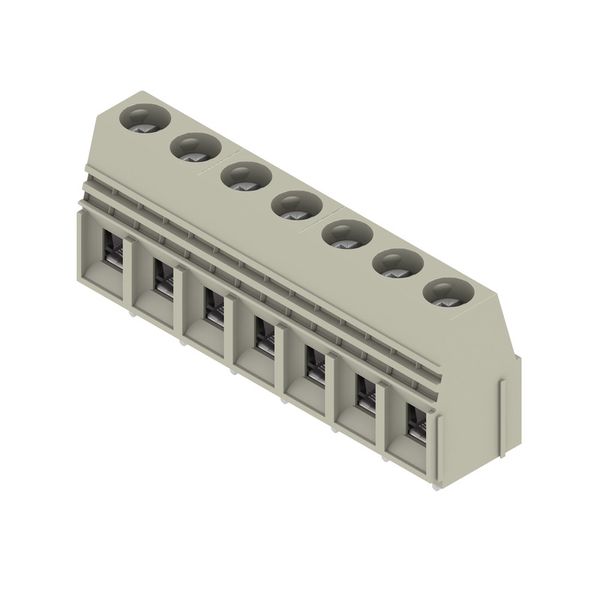 PCB terminal, 10.16 mm, Number of poles: 7, Conductor outlet direction image 2