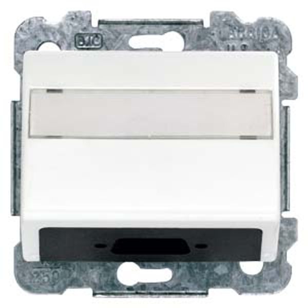 IRIS Cover plate with label for support  5TG5535-6WH image 1