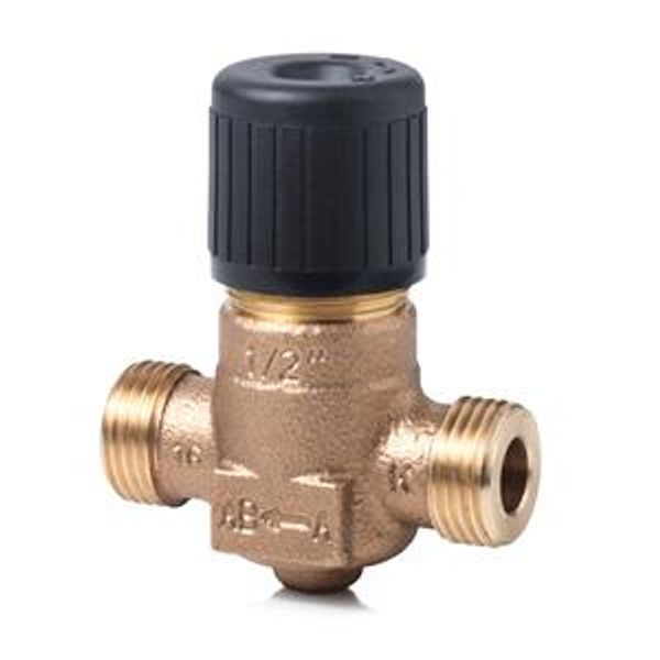 VVP45.10-0.4 - 2-port seat valve, external thread, PN16, DN10, kvs 0.4 image 1