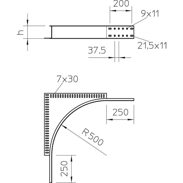 WEAS 160 FS Corner extension piece  160 image 2