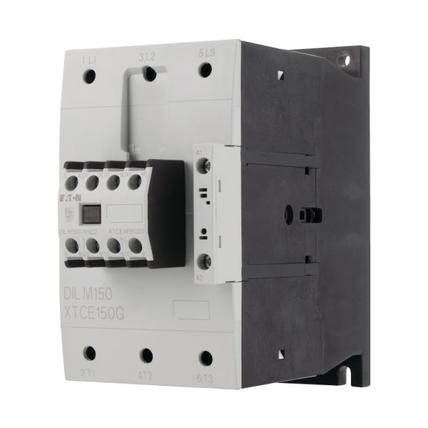 Contactor, 380 V 400 V 75 kW, 2 N/O, 2 NC, RDC 24: 24 - 27 V DC, DC operation, Screw terminals image 6