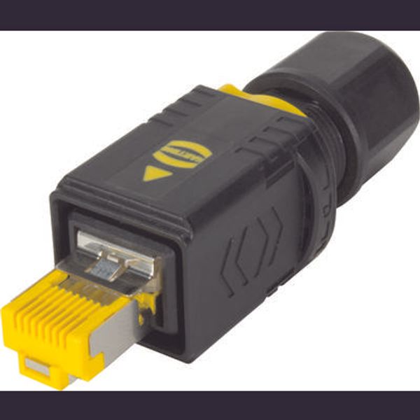 PushPull V4 plug, RJ45, Cat.6, IDC image 1