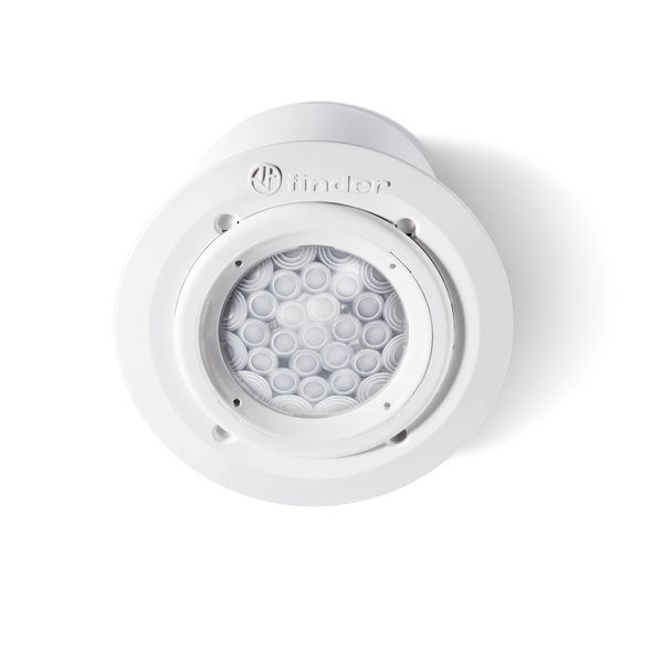 PIR movement detect. in ceiling recess, 1NO 10A/24VUC, Volt-free (18.31.0.024.0300) image 3