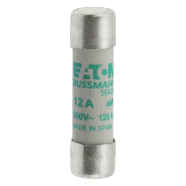 Fuse-link, LV, 12 A, AC 500 V, 10 x 38 mm, aM, IEC image 4