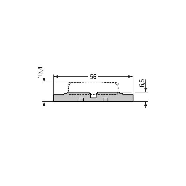 Mounting carrier, 2-way, screw mounting image 2