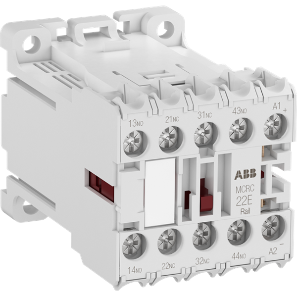 MCRC040ARWID-RAIL Mini Contactor Relay 4NO 72VDC image 3