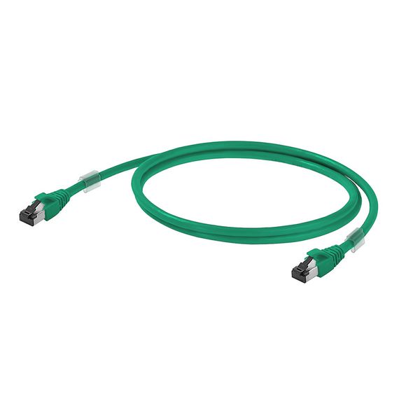Ethernet Patchcable, RJ45 IP 20, RJ45 IP 20, Number of poles: 8, 0.4 m image 1