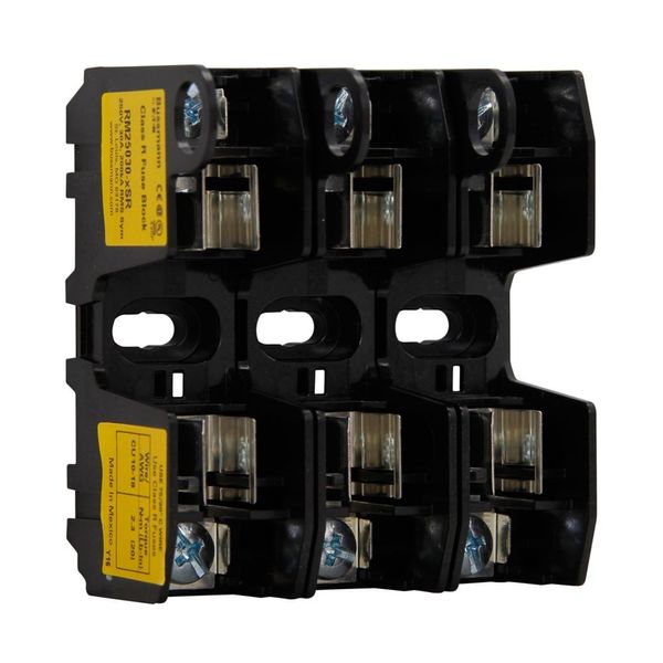 Eaton Bussmann Series RM modular fuse block, 250V, 0-30A, Screw, Three-pole image 4