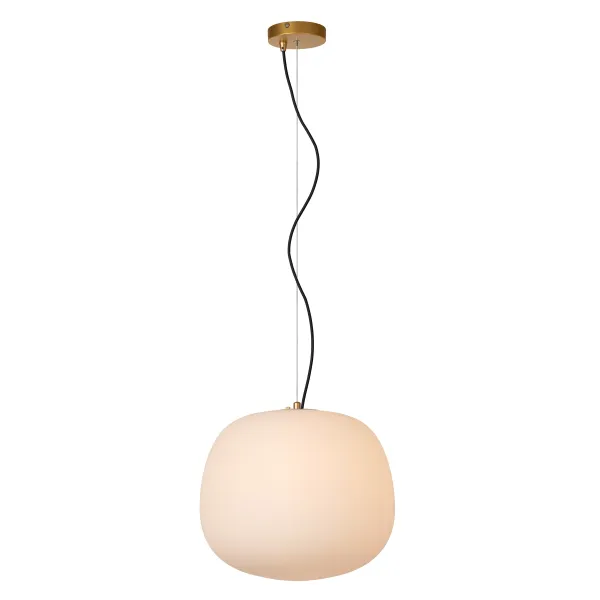 ELYSEE Pendant light-Opal-Ø38-1xE27-40W-Glass image 1