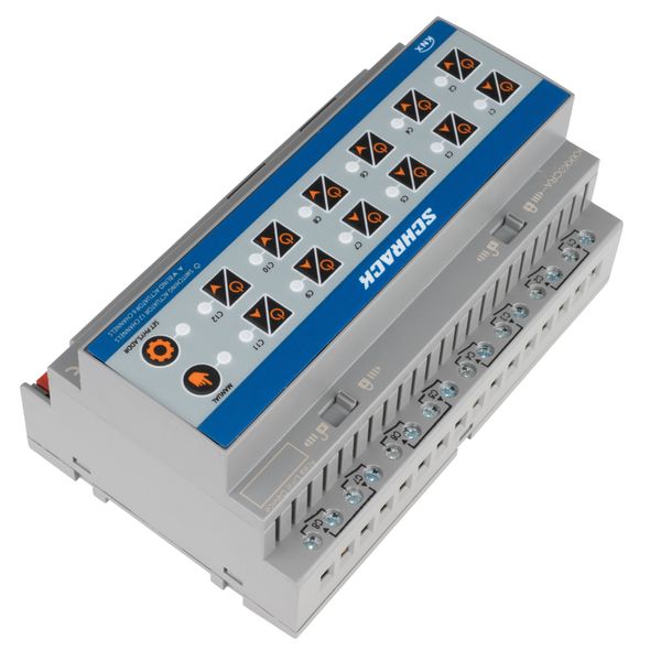 KNX Combi-switching/blind-actuator, 12/6-gang, 16A, 230V AC image 5