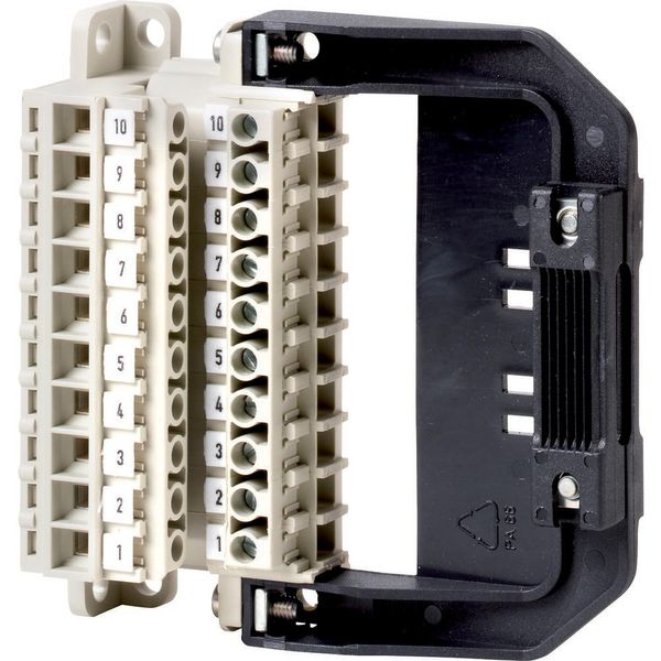Control circuit plug unit for auxiliary contact image 2