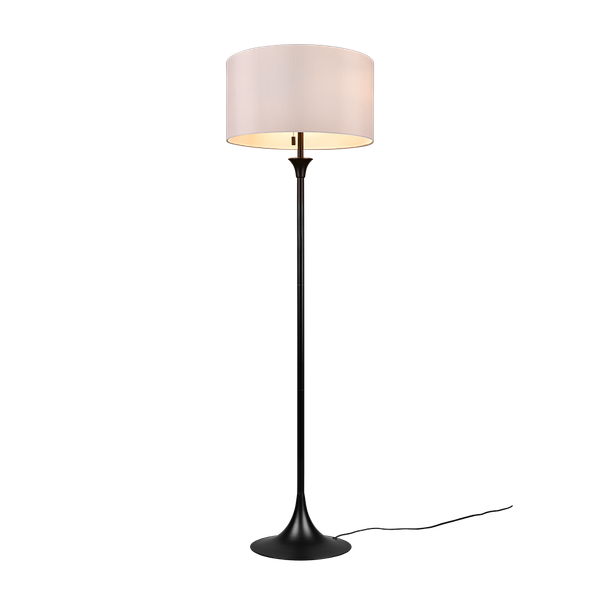 Sabia floor lamp 3xE27 matt black/white image 1