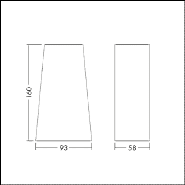 Wall mounted luminaire, Downlight image 6