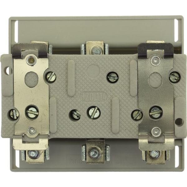 Fuse-base, LV, 16 A, AC 400 V, D01, 3P, IEC, DIN rail mount, suitable wire 1.5 - 4 mm2 image 2