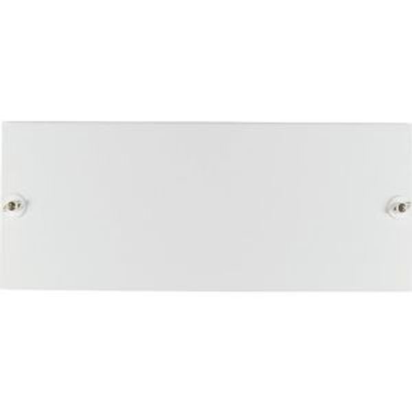 Front plate blind for 24 Module units per row, 1 row, white image 2